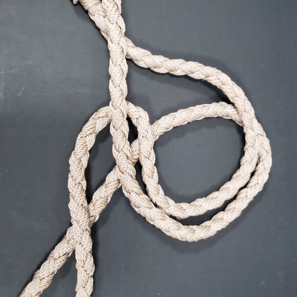 The SAK Crochet Hobo Purse Handbag Woven Bag Tan Crossbody Pockets Zip - Picture 6 of 10